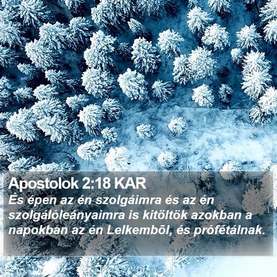 Apostolok 2:18 KAR Bible Verse Image
