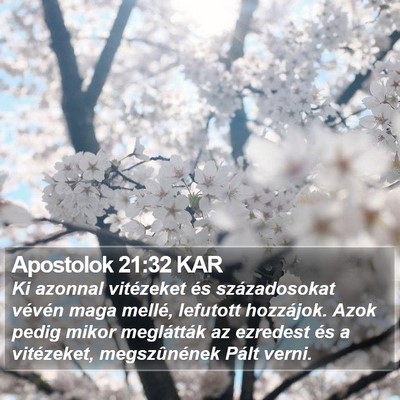 Apostolok 21:32 KAR Bible Verse Image