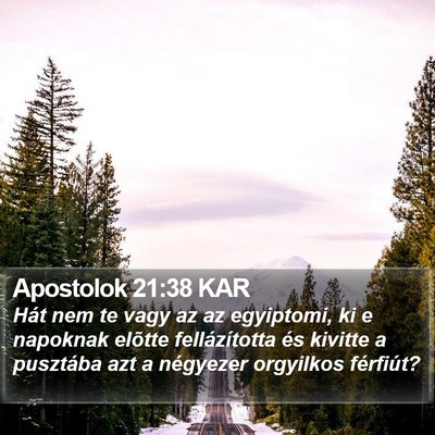 Apostolok 21:38 KAR Bible Verse Image