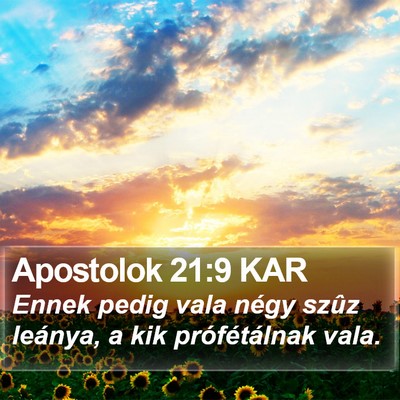 Apostolok 21:9 KAR Bible Verse Image