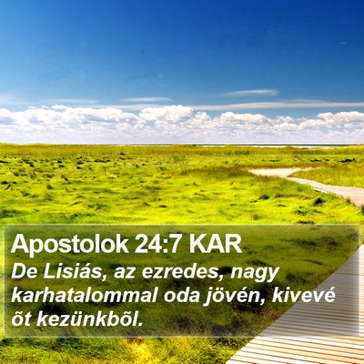 Apostolok 24:7 KAR Bible Verse Image