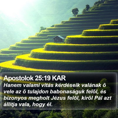 Apostolok 25:19 KAR Bible Verse Image