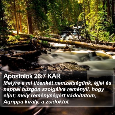 Apostolok 26:7 KAR Bible Verse Image