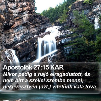Apostolok 27:15 KAR Bible Verse Image