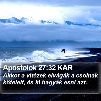 Apostolok 27:32 KAR Bible Verse Image