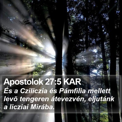 Apostolok 27:5 KAR Bible Verse Image