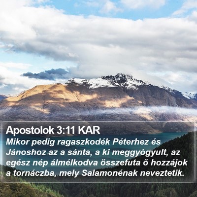 Apostolok 3:11 KAR Bible Verse Image