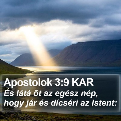 Apostolok 3:9 KAR Bible Verse Image