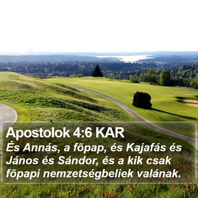 Apostolok 4:6 KAR Bible Verse Image
