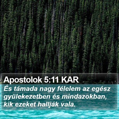 Apostolok 5:11 KAR Bible Verse Image