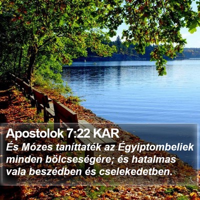 Apostolok 7:22 KAR Bible Verse Image