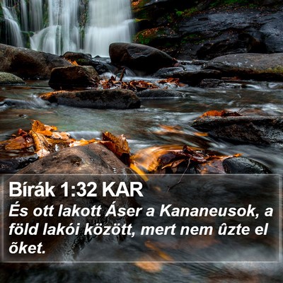 Bírák 1:32 KAR Bible Verse Image