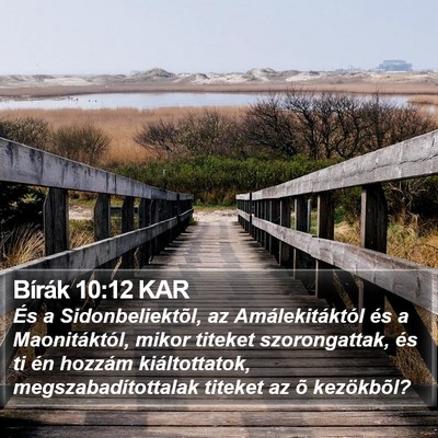 Bírák 10:12 KAR Bible Verse Image