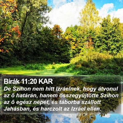 Bírák 11:20 KAR Bible Verse Image