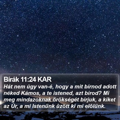 Bírák 11:24 KAR Bible Verse Image