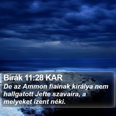 Bírák 11:28 KAR Bible Verse Image