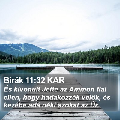 Bírák 11:32 KAR Bible Verse Image