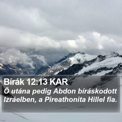 Bírák 12:13 KAR Bible Verse Image