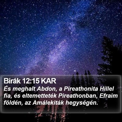 Bírák 12:15 KAR Bible Verse Image