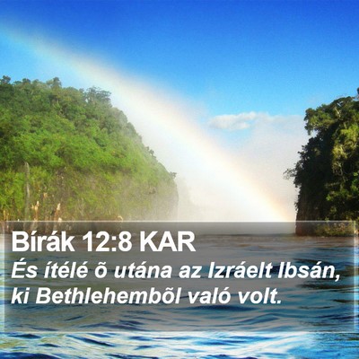 Bírák 12:8 KAR Bible Verse Image