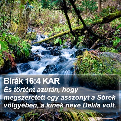 Bírák 16:4 KAR Bible Verse Image