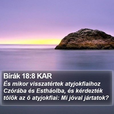 Bírák 18:8 KAR Bible Verse Image