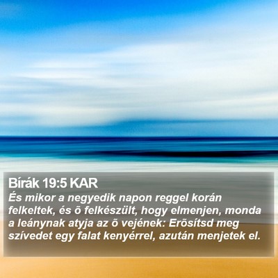 Bírák 19:5 KAR Bible Verse Image