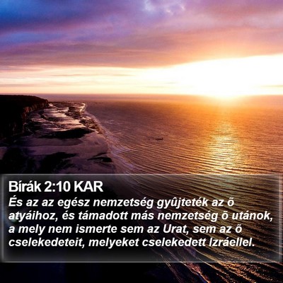 Bírák 2:10 KAR Bible Verse Image