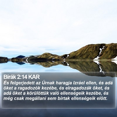 Bírák 2:14 KAR Bible Verse Image