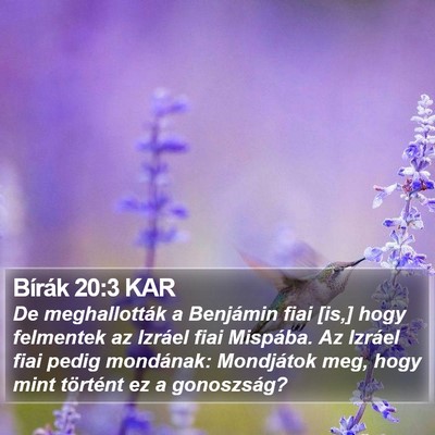 Bírák 20:3 KAR Bible Verse Image
