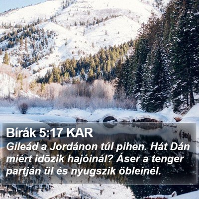 Bírák 5:17 KAR Bible Verse Image