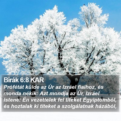 Bírák 6:8 KAR Bible Verse Image