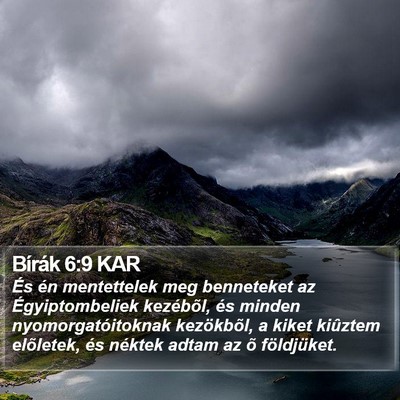 Bírák 6:9 KAR Bible Verse Image
