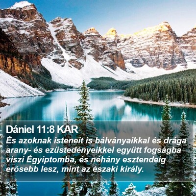 Dániel 11:8 KAR Bible Verse Image