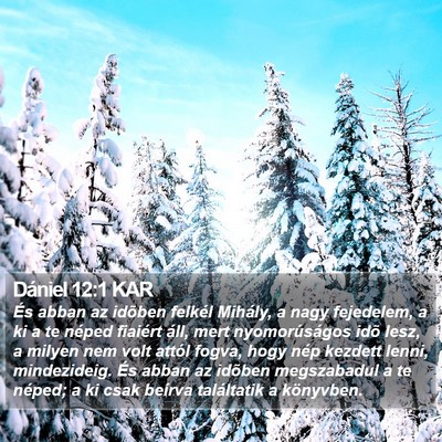 Dániel 12:1 KAR Bible Verse Image