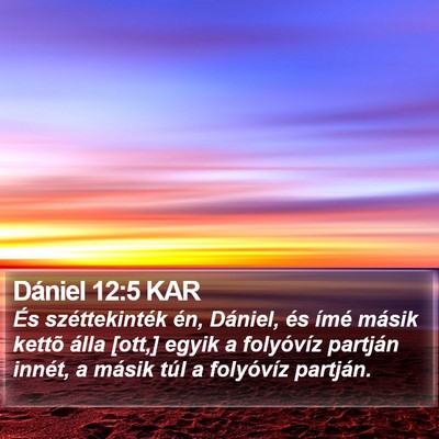 Dániel 12:5 KAR Bible Verse Image