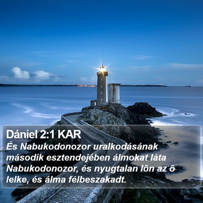 Dániel 2:1 KAR Bible Verse Image