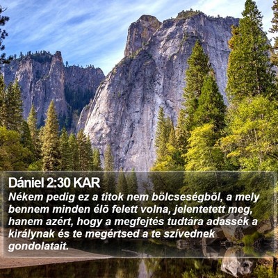Dániel 2:30 KAR Bible Verse Image