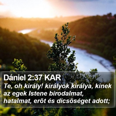 Dániel 2:37 KAR Bible Verse Image