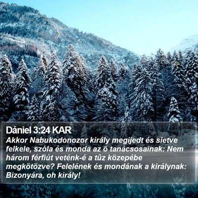 Dániel 3:24 KAR Bible Verse Image