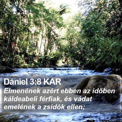 Dániel 3:8 KAR Bible Verse Image