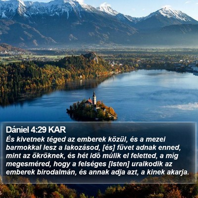 Dániel 4:29 KAR Bible Verse Image