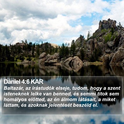 Dániel 4:6 KAR Bible Verse Image