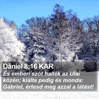 Dániel 8:16 KAR Bible Verse Image