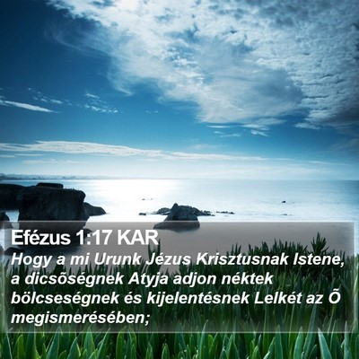 Efézus 1:17 KAR Bible Verse Image