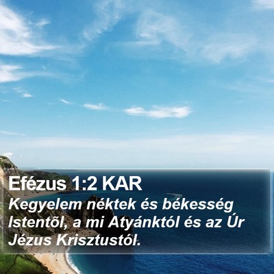 Efézus 1:2 KAR Bible Verse Image