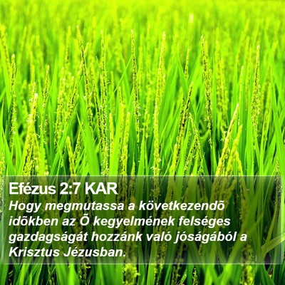 Efézus 2:7 KAR Bible Verse Image