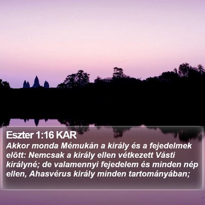 Eszter 1:16 KAR Bible Verse Image