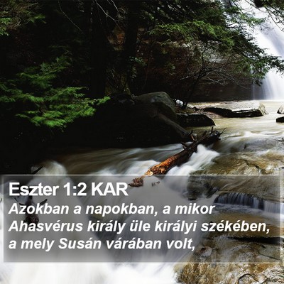 Eszter 1:2 KAR Bible Verse Image