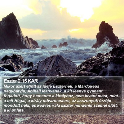 Eszter 2:15 KAR Bible Verse Image